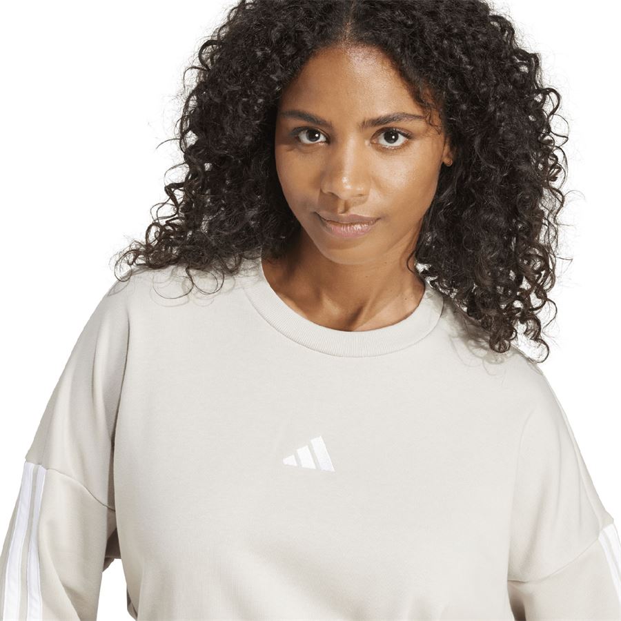 Felpa Essentials 3-Stripes French Terry da donna Adidas | JE0014X